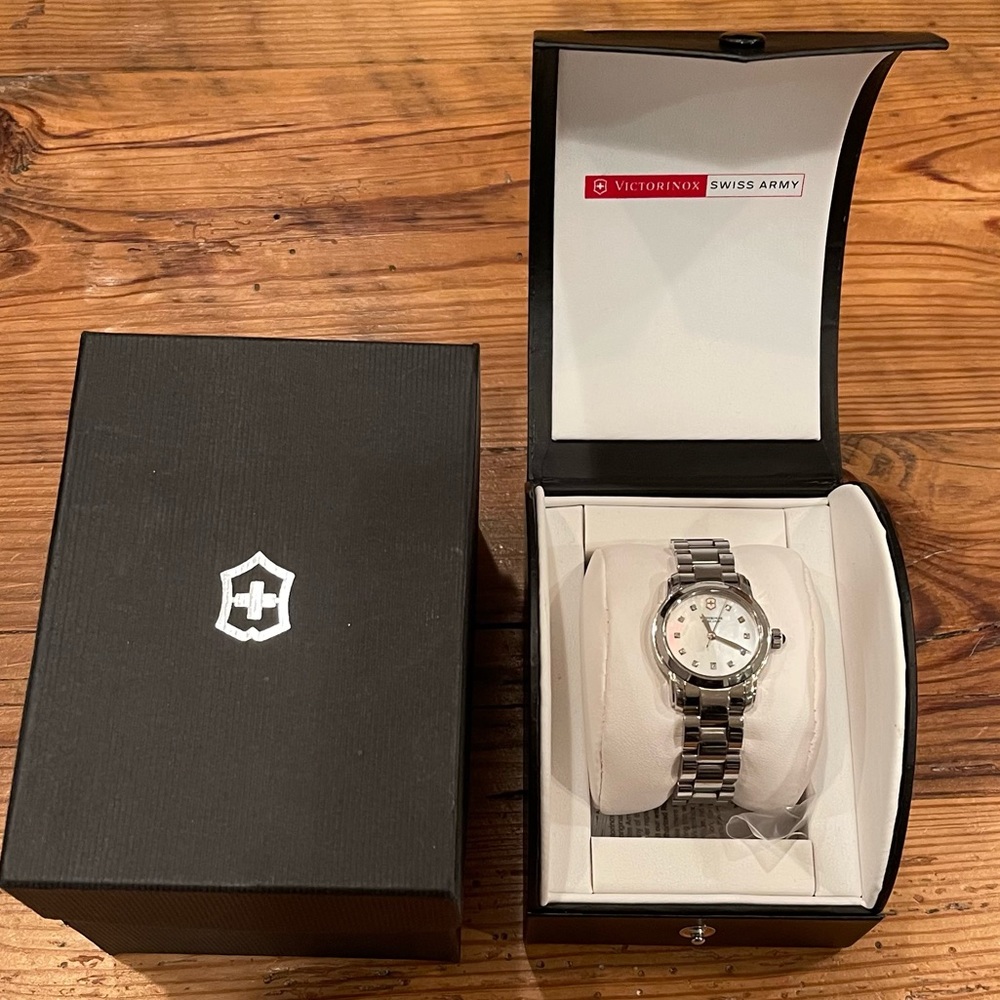 Victorinox Swiss Army Ladies Watch with Diamond Accents